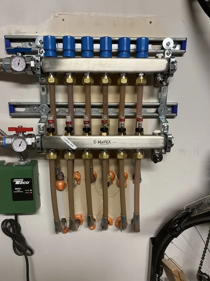 Plumber performing Leak Detection at a residential property in Kings Park West